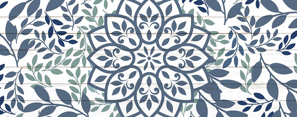 Mandala Leaves 1 art print by Kimberly Allen for $57.95 CAD