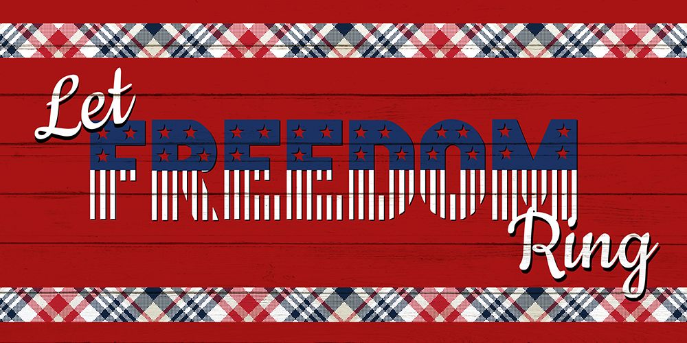 Let Freedom Ring art print by Kimberly Allen for $57.95 CAD