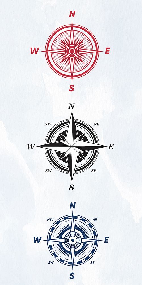 Vintage Compass 2 art print by Kimberly Allen for $57.95 CAD