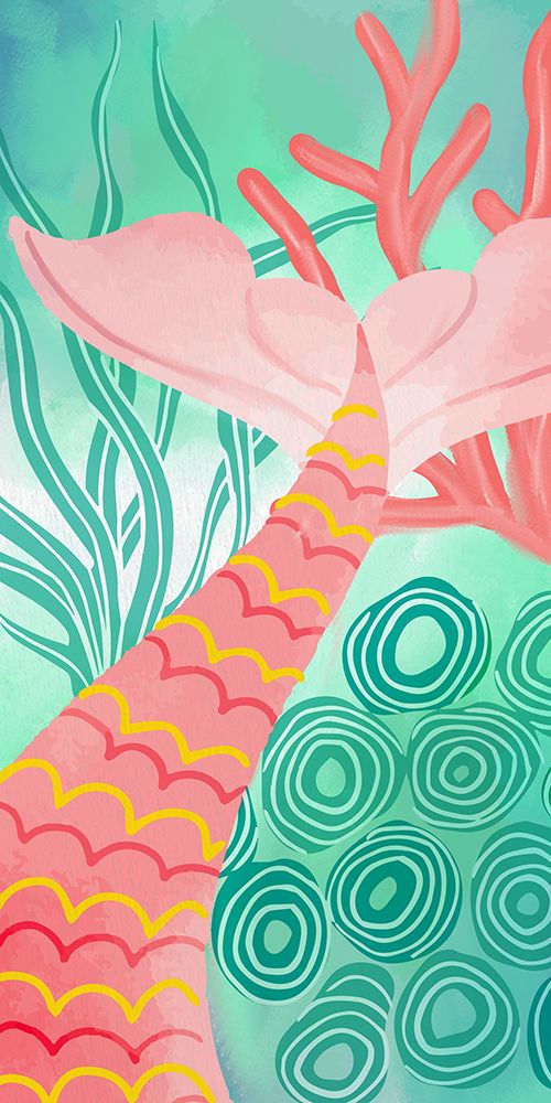 Mermaid Tail 1 art print by Kimberly Allen for $57.95 CAD