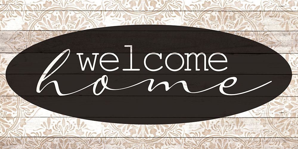 Welcome Home Wood art print by Kimberly Allen for $57.95 CAD
