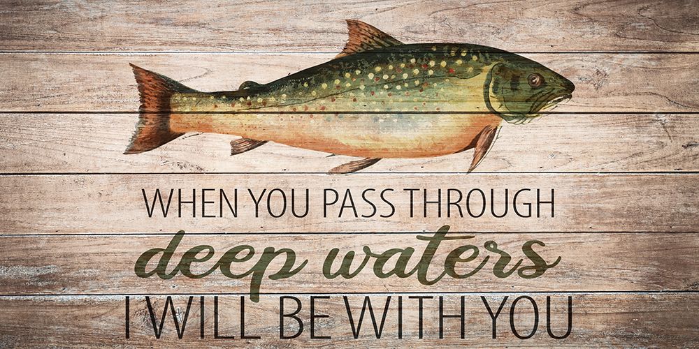 Deep Waters 1 art print by Kimberly Allen for $57.95 CAD