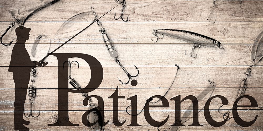 Patience Fishing art print by Kimberly Allen for $57.95 CAD