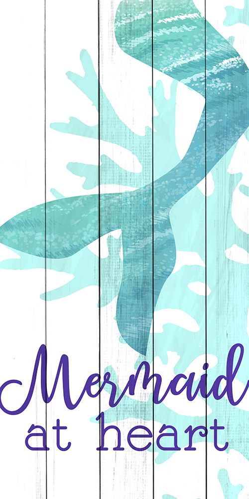 Mermaid Heart 1 art print by Kimberly Allen for $57.95 CAD