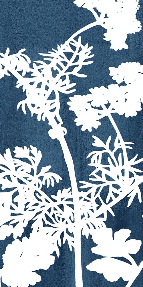 Botanical Panel Blues 2 art print by Kimberly Allen for $57.95 CAD
