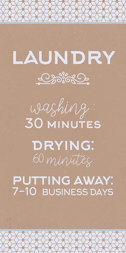 Laundry Business Days V2 art print by Kimberly Allen for $57.95 CAD