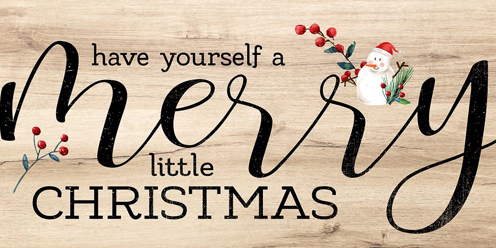 A Merry Little art print by Kimberly Allen for $57.95 CAD