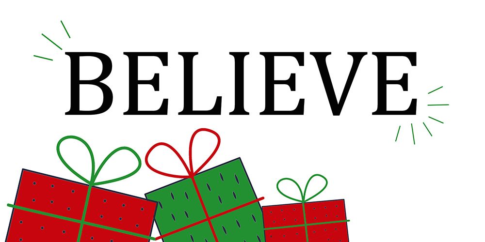 Believe Presents art print by Kimberly Allen for $57.95 CAD