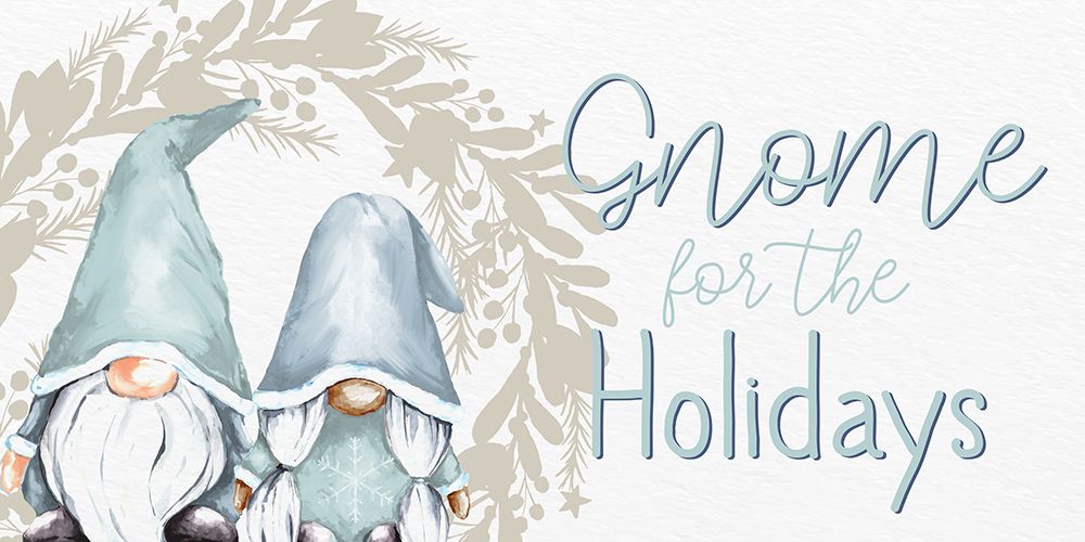 Gnome For The Holidays art print by Kimberly Allen for $57.95 CAD