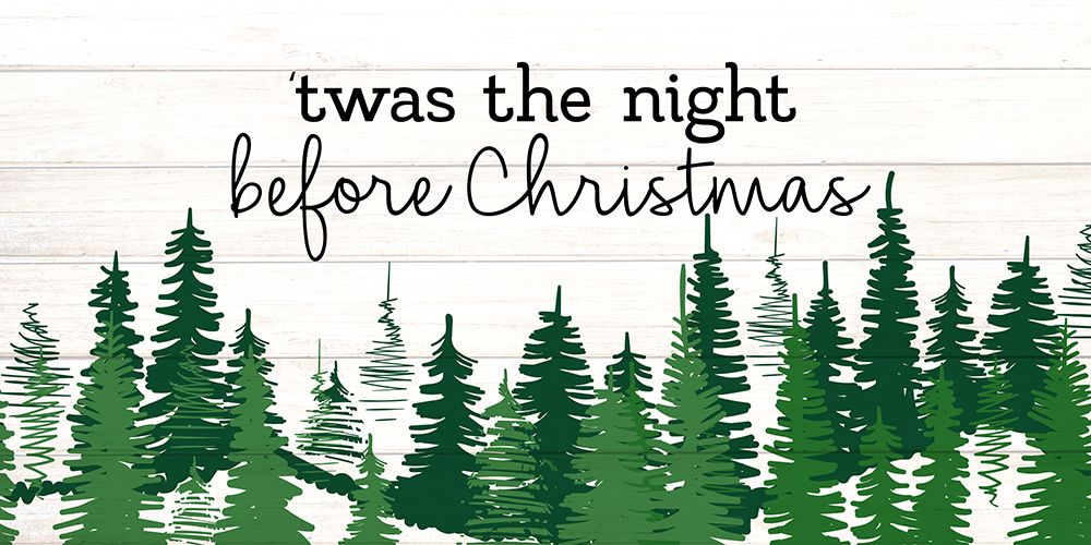 Night Before Christmas art print by Kimberly Allen for $57.95 CAD