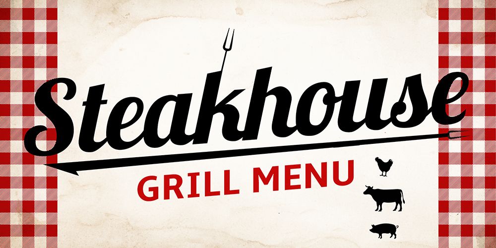 Steakhouse Grill Menu art print by Kimberly Allen for $57.95 CAD