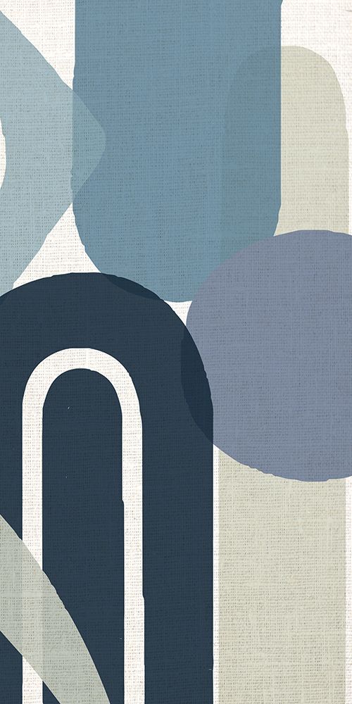 Abstract Shape Panel 1 art print by Kimberly Allen for $57.95 CAD