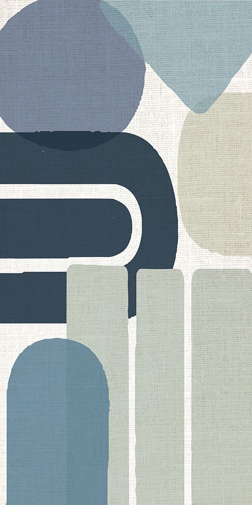 Abstract Shape Panel 2 art print by Kimberly Allen for $57.95 CAD