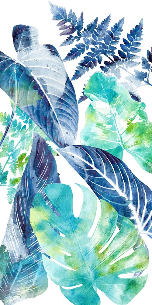 Watercolor Palm Panel 1 art print by Kimberly Allen for $57.95 CAD