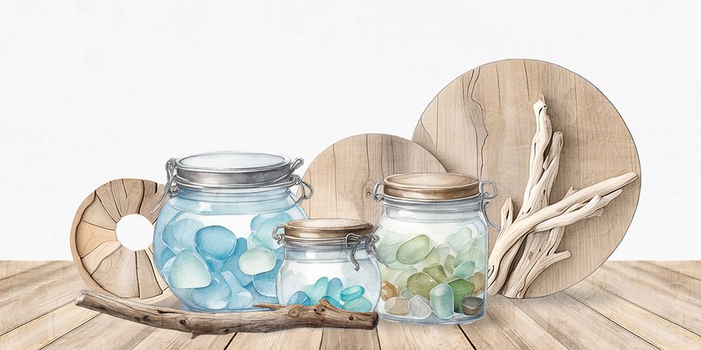 Driftwood Circle art print by Kimberly Allen for $57.95 CAD