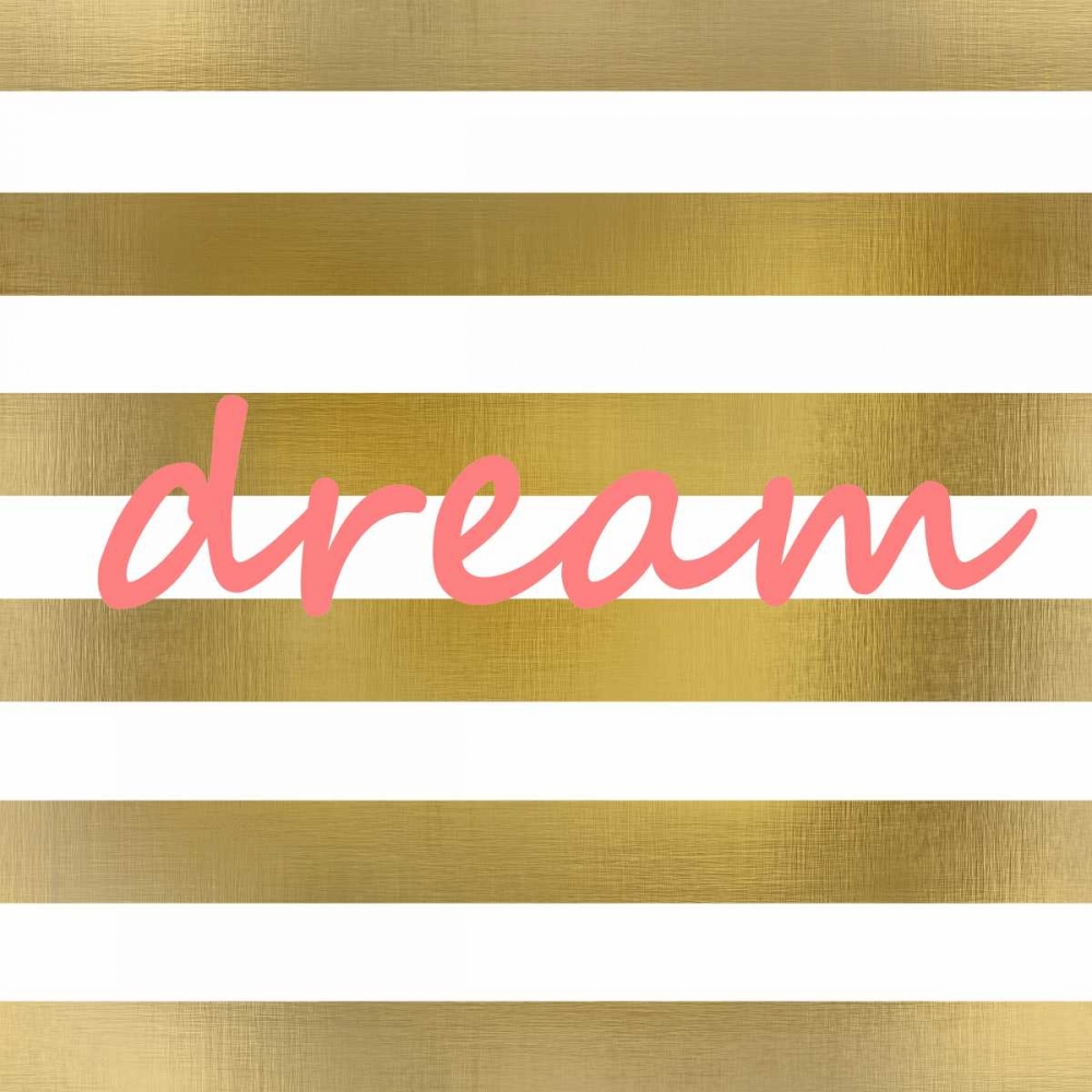Pink And Gold Dream art print by Kimberly Allen for $57.95 CAD