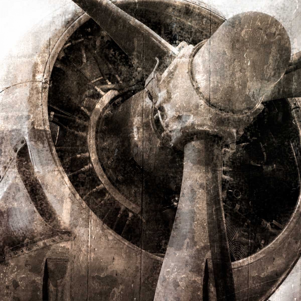 Tarnished Aircraft art print by Kimberly Allen for $57.95 CAD