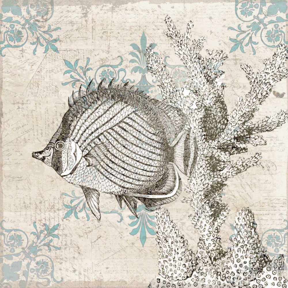 Sea Life A art print by Kimberly Allen for $57.95 CAD