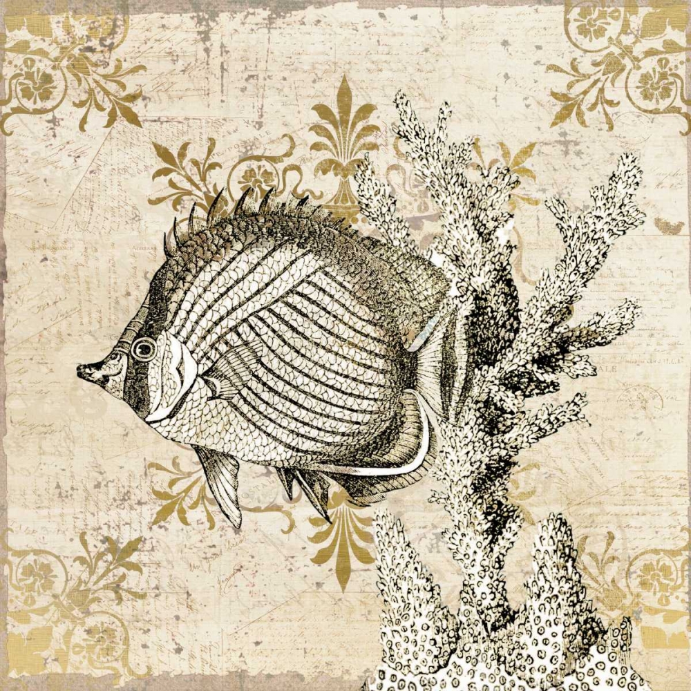 Marine Life 1 art print by Kimberly Allen for $57.95 CAD