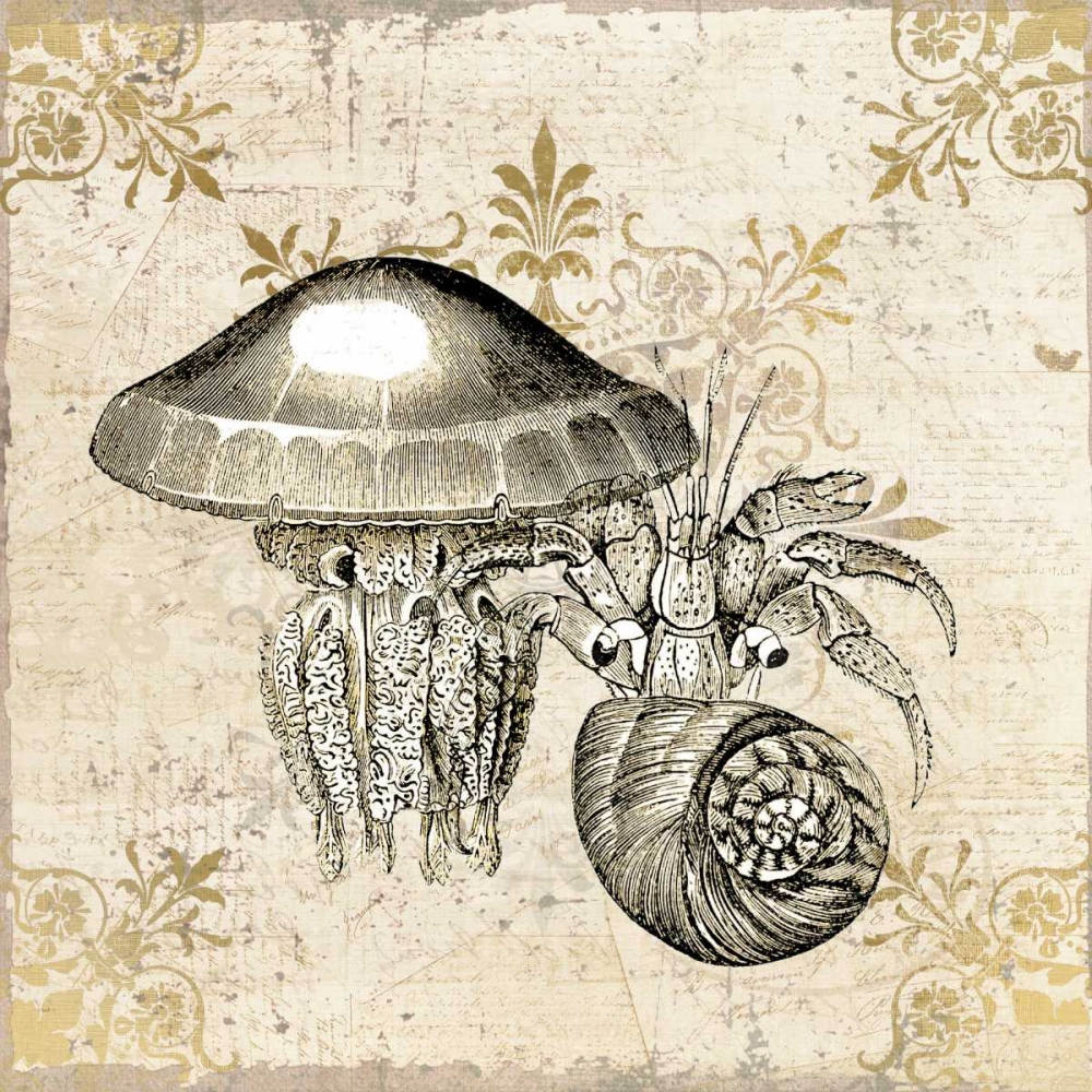 Marine Life art print by Kimberly Allen for $57.95 CAD