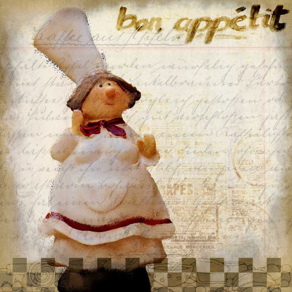 Bon Appetit 1 art print by Kimberly Allen for $57.95 CAD