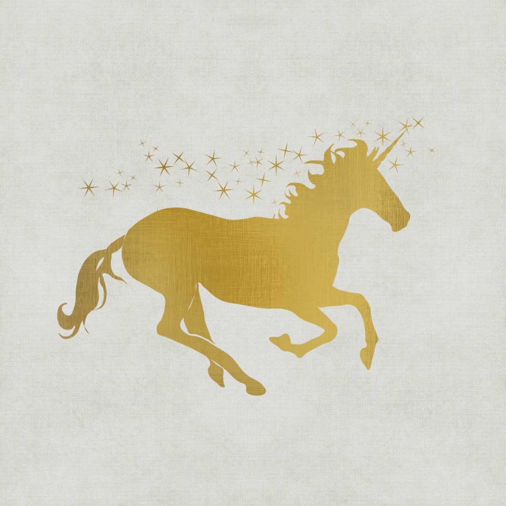 Unicorn Gold 1 art print by Kimberly Allen for $57.95 CAD
