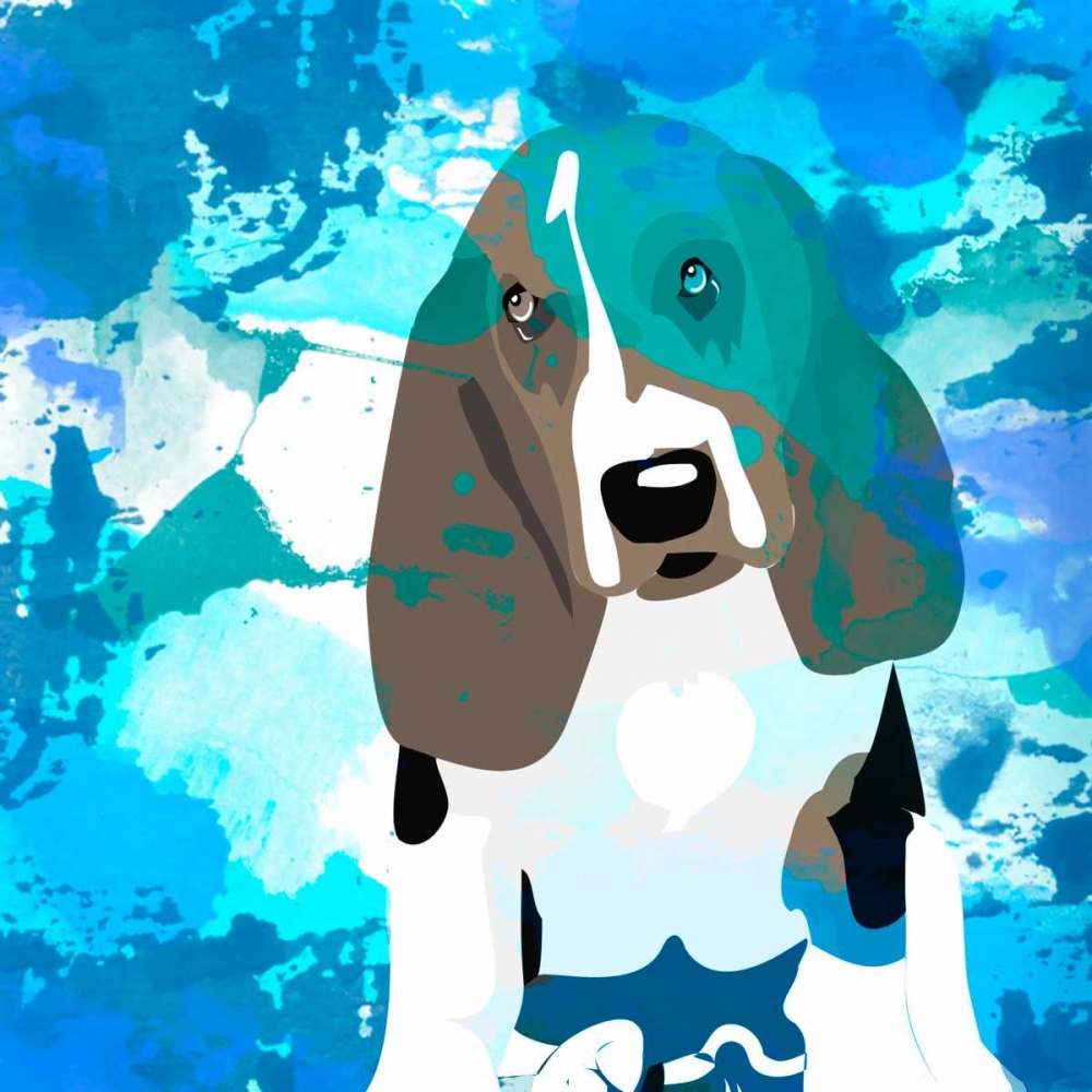 Dog in Color 1 art print by Kimberly Allen for $57.95 CAD
