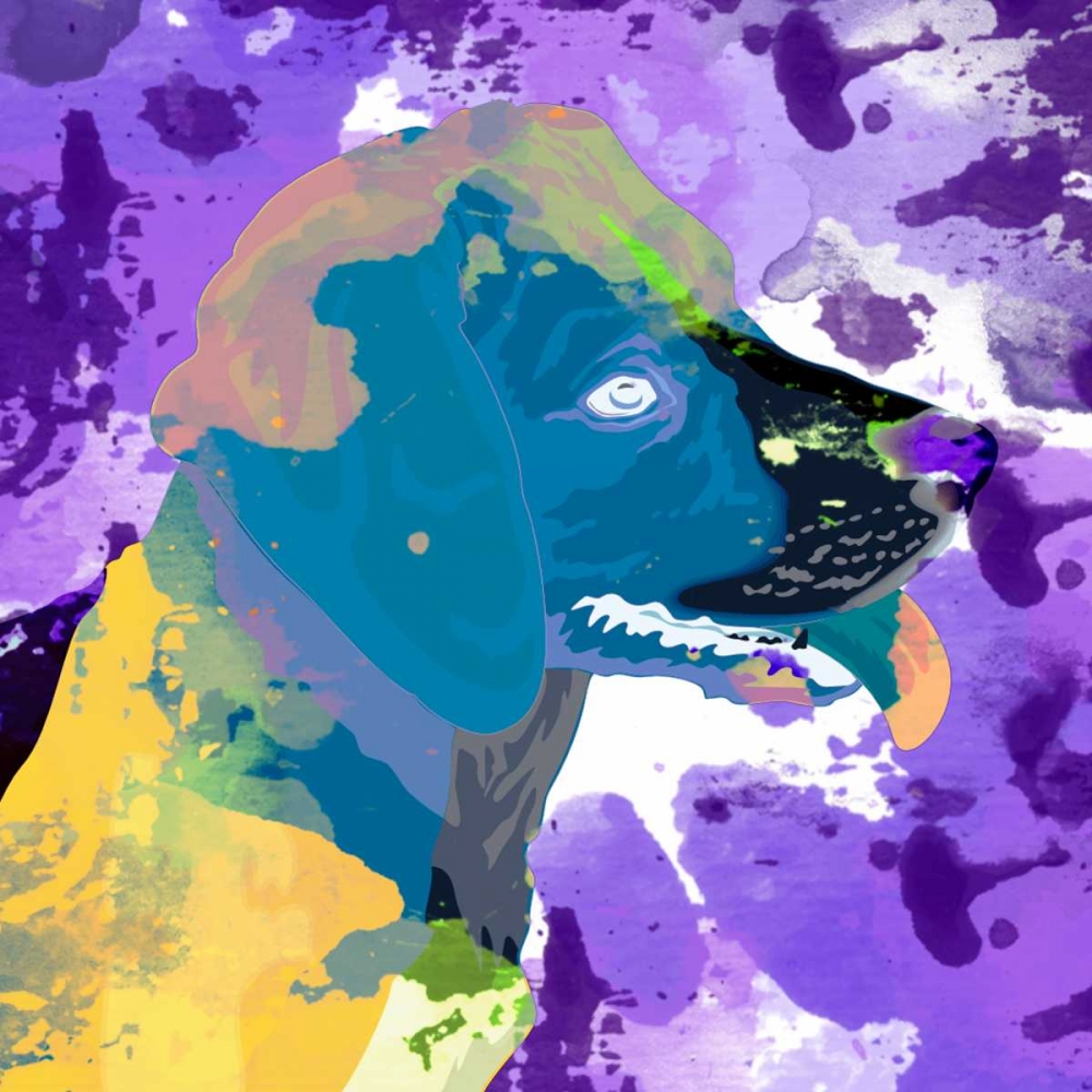 Dog in Color 3 art print by Kimberly Allen for $57.95 CAD