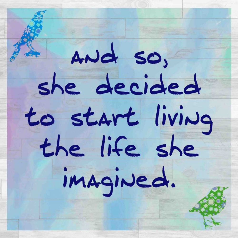 Imagined Life art print by Kimberly Allen for $57.95 CAD