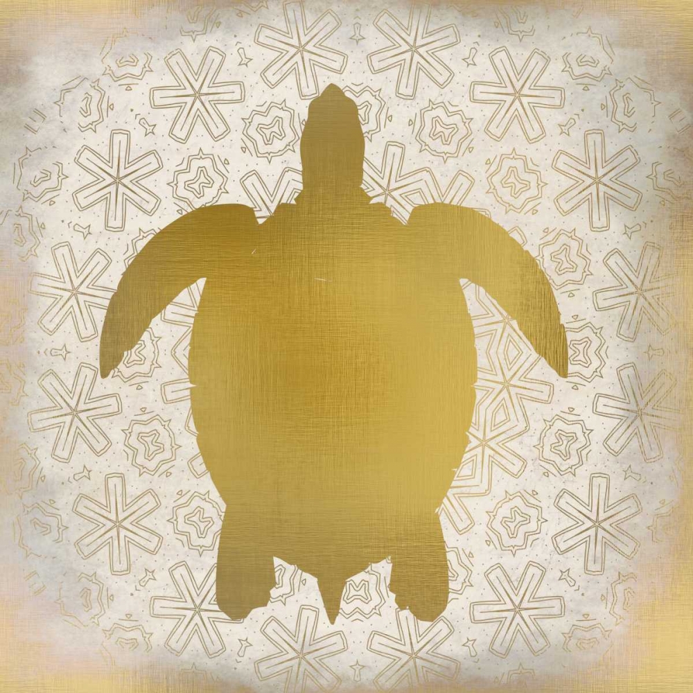 Ocean Dream in Gold 1 art print by Kimberly Allen for $57.95 CAD