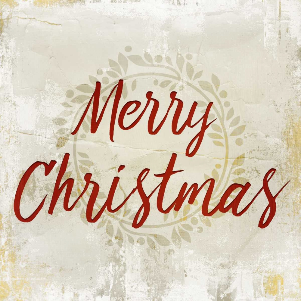 Merry Christmas art print by Kimberly Allen for $57.95 CAD