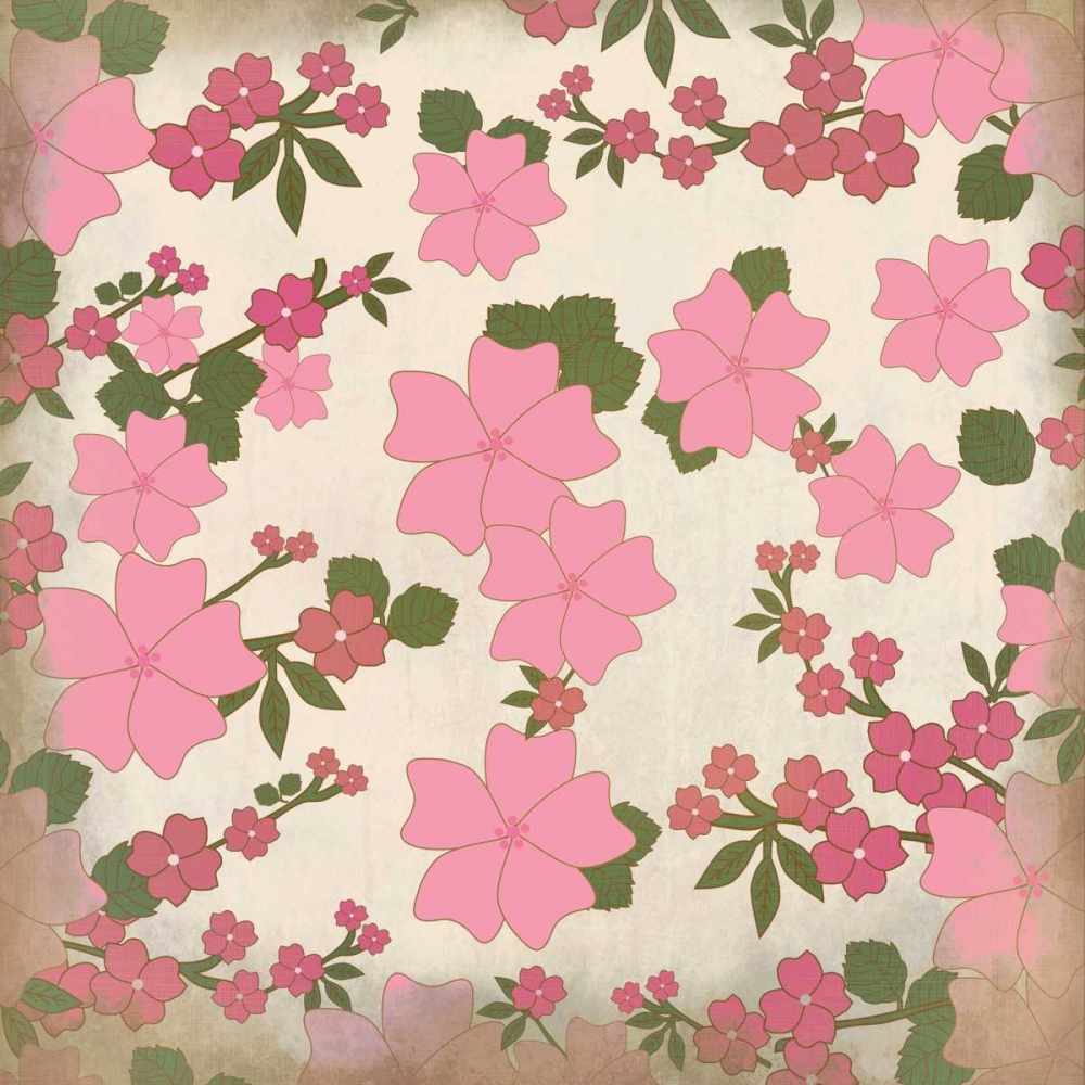 Pink Blooms art print by Kimberly Allen for $57.95 CAD