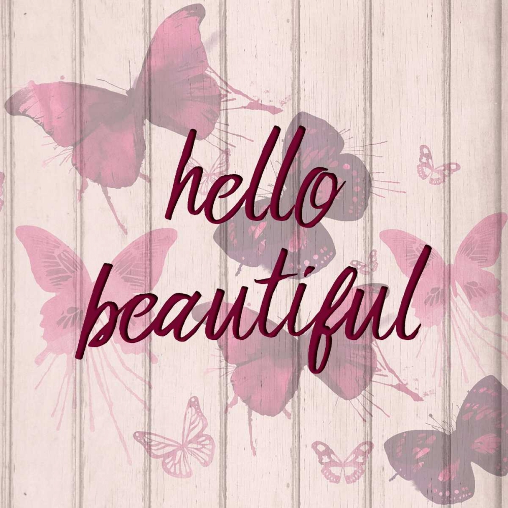 Hello Beautiful art print by Kimberly Allen for $57.95 CAD