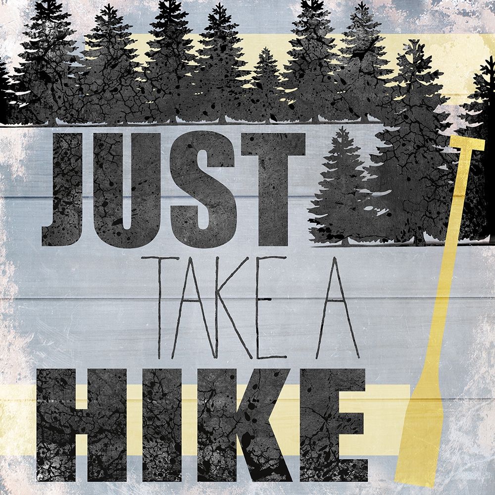Just take a Hike art print by Kimberly Allen for $57.95 CAD