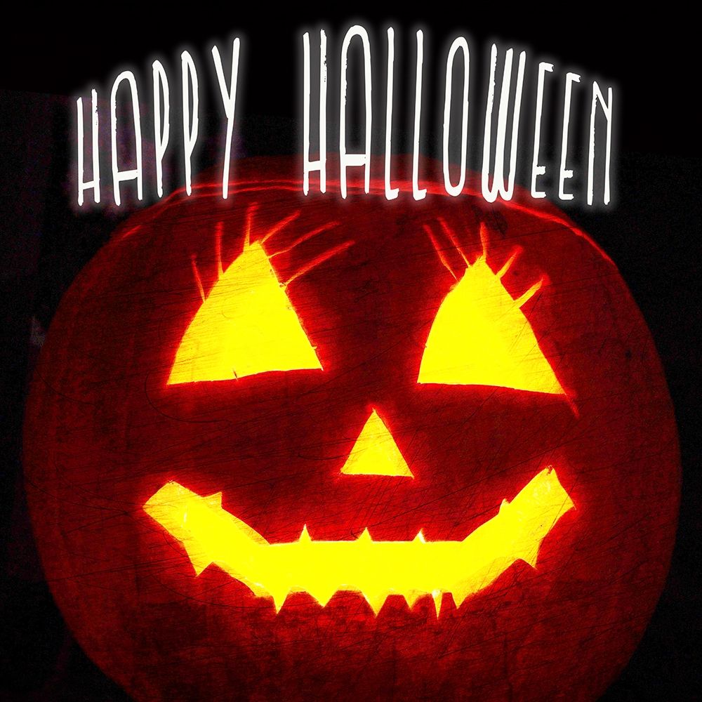 Happy Halloween Pumpkin art print by Kimberly Allen for $57.95 CAD