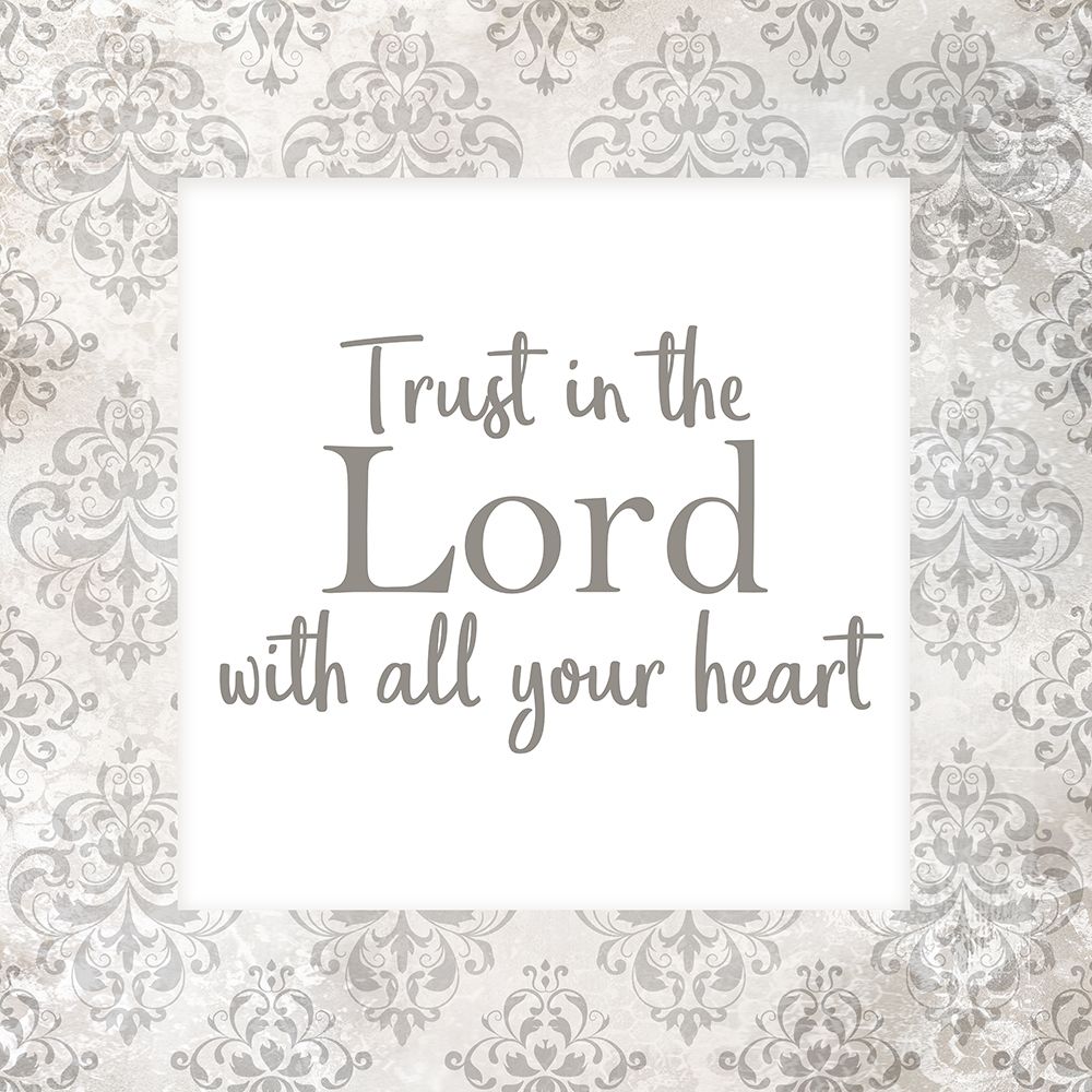 Trust in the Lord art print by Kimberly Allen for $57.95 CAD