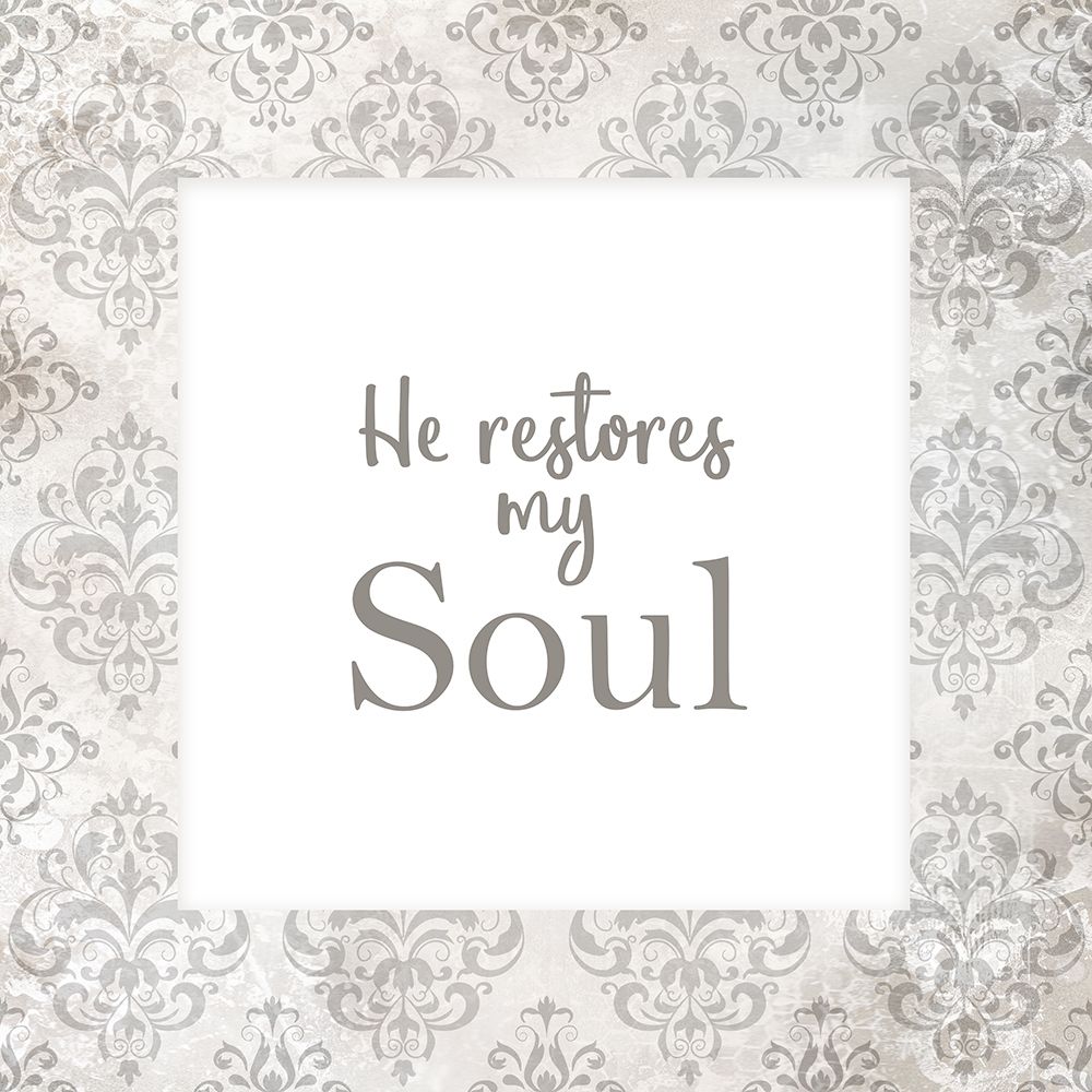 He Restores my Soul art print by Kimberly Allen for $57.95 CAD