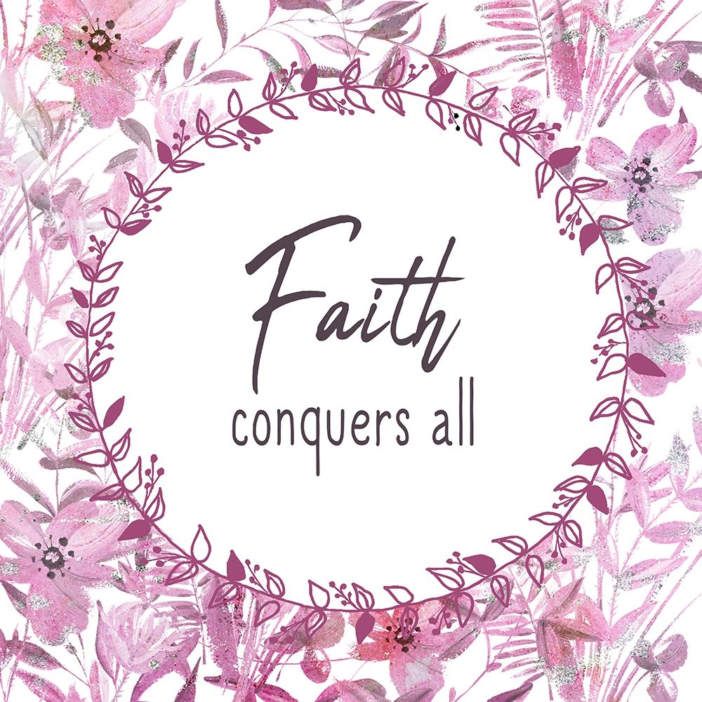 Faith Conquers art print by Kimberly Allen for $57.95 CAD