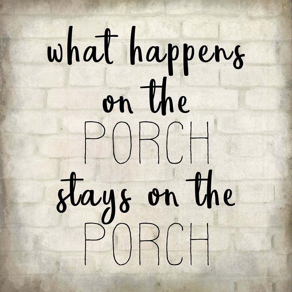 Stays on the Porch art print by Kimberly Allen for $57.95 CAD