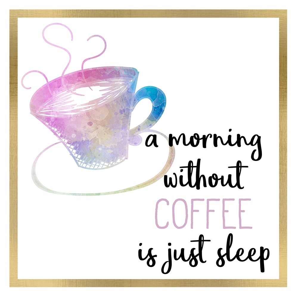 Just Coffee 2 art print by Kimberly Allen for $57.95 CAD