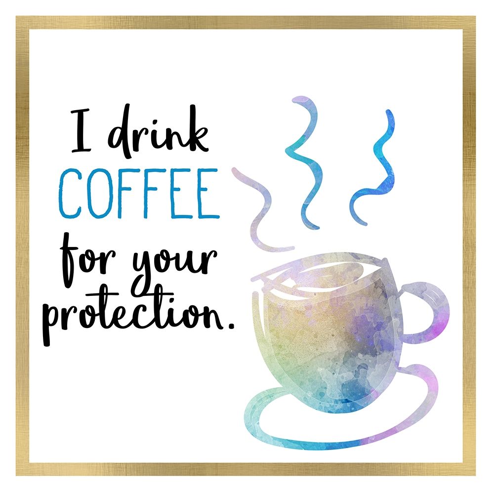 Just Coffee 3 art print by Kimberly Allen for $57.95 CAD