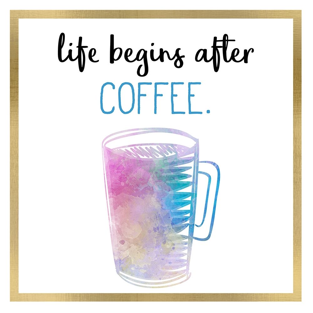 Just Coffee 6 art print by Kimberly Allen for $57.95 CAD