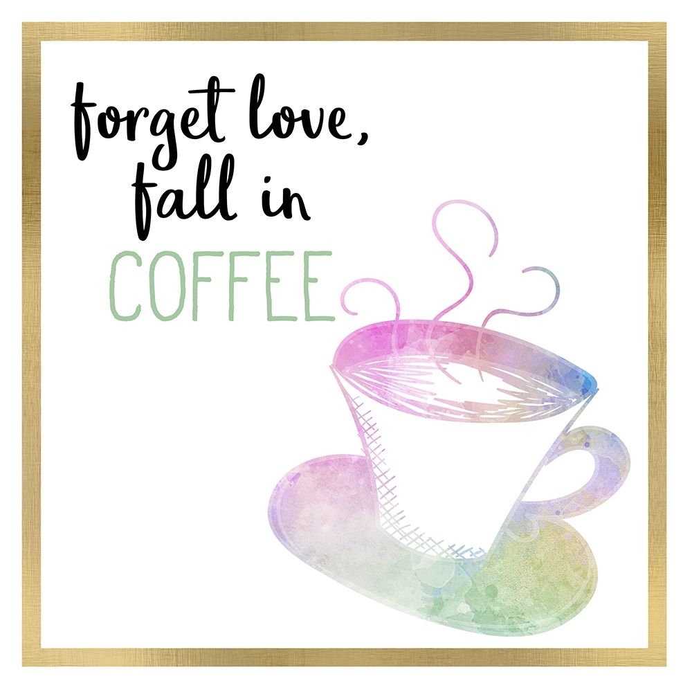 Just Coffee 12 art print by Kimberly Allen for $57.95 CAD