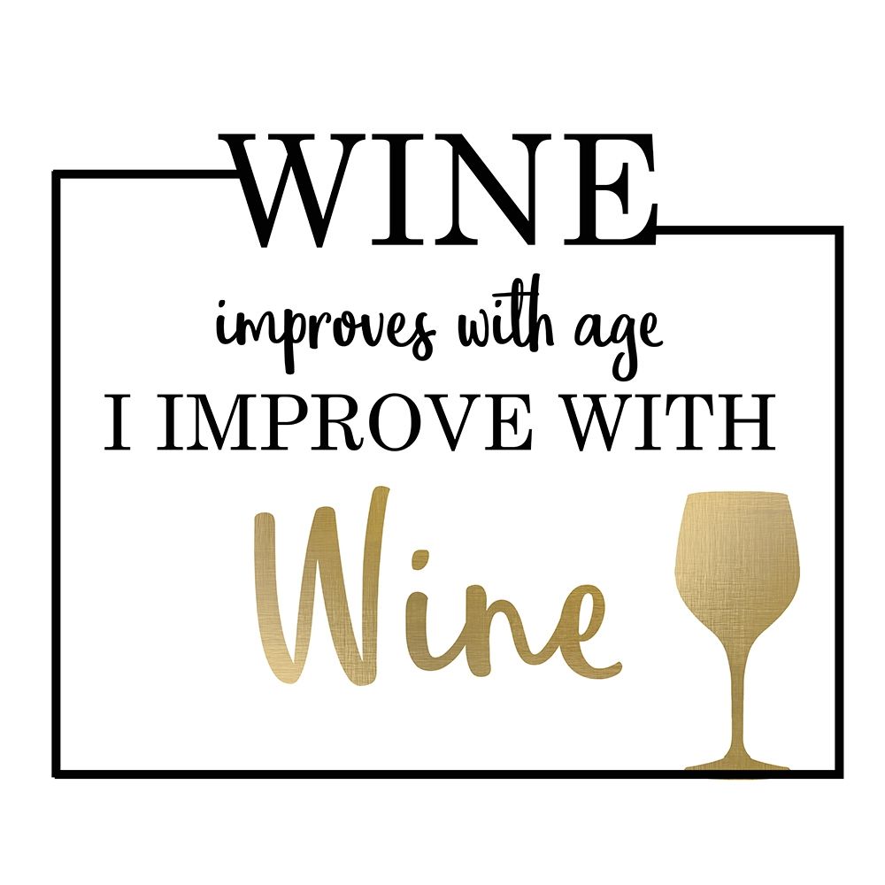 Just Wine 1 art print by Kimberly Allen for $57.95 CAD