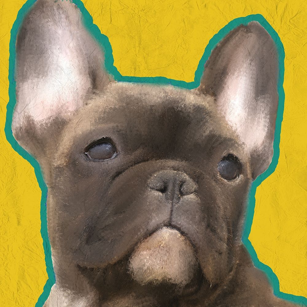 French Bulldog 2 art print by Kimberly Allen for $57.95 CAD