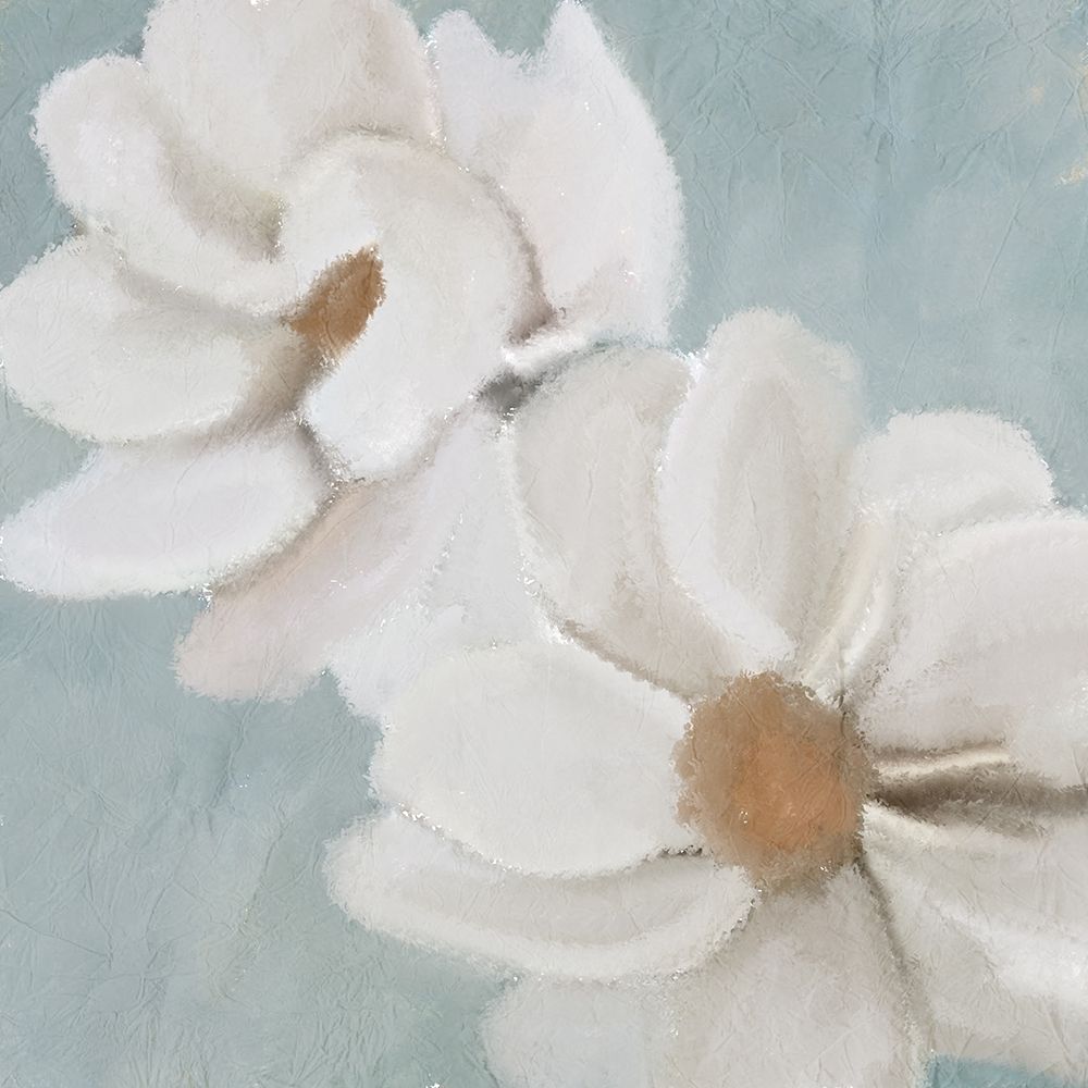 Blue Floral 1 art print by Kimberly Allen for $57.95 CAD