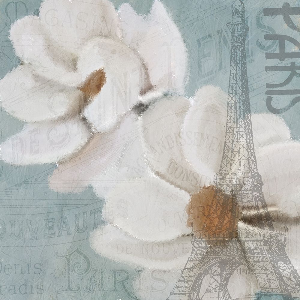 French Floral 1 art print by Kimberly Allen for $57.95 CAD