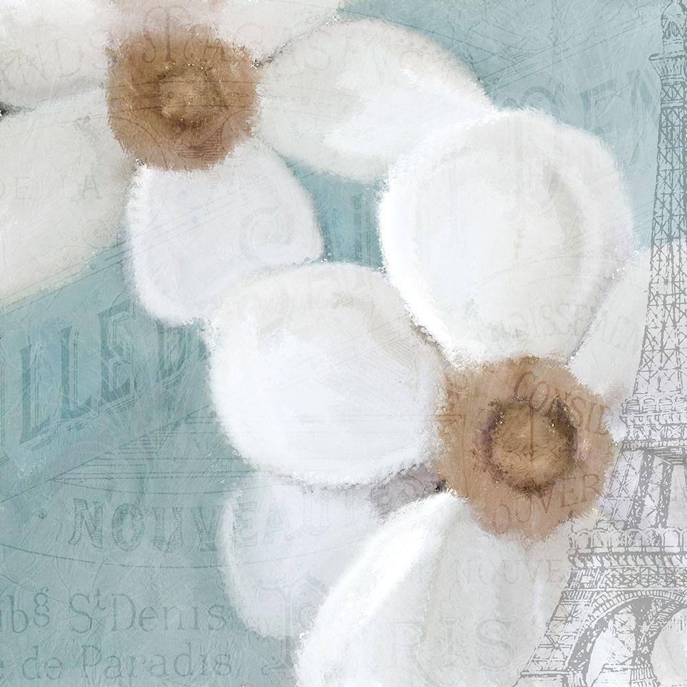French Floral 2 art print by Kimberly Allen for $57.95 CAD