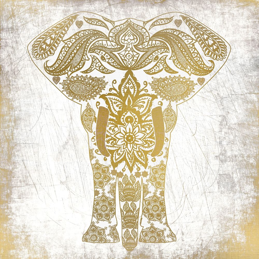 Gold Mandala 2 art print by Kimberly Allen for $57.95 CAD