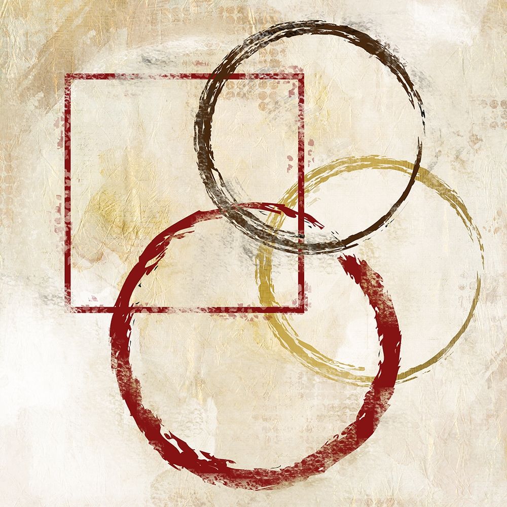 Circles and Squares 1 art print by Kimberly Allen for $57.95 CAD